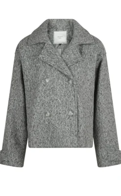 Discount Jakke - Sandra - Grey Melange Jakker & Frakker|Alt Overtøj