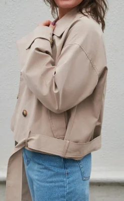 Clearance Jakke - Sia F - Sand Jakker & Frakker|Alt Overtøj