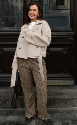 Clearance Jakke - Sia F - Sand Jakker & Frakker|Alt Overtøj