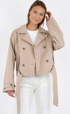 Clearance Jakke - Sia F - Sand Jakker & Frakker|Alt Overtøj