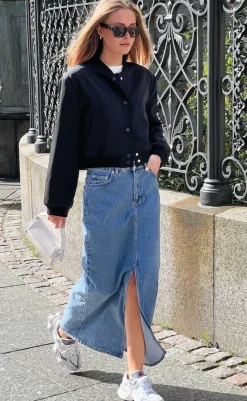 Outlet Jakke - Vaccaro Solid Bomber - Black Jakker & Frakker|Alt Overtøj