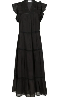 Best Kjole - Ankita S Voile - Black Kjoler