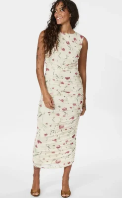 Best Kjole - Corilina Artist Mesh - Creme Kjoler