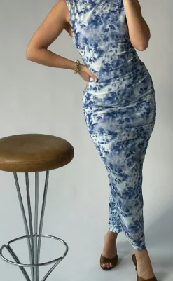 Online Kjole - Corilina - Light Blue Kjoler