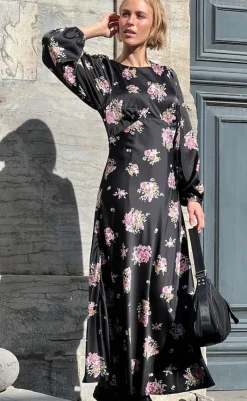 New Kjole - Ilba - Black Kjoler