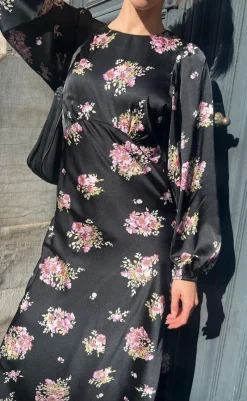 New Kjole - Ilba - Black Kjoler