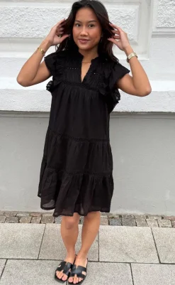 Sale Kjole - Jamma S Voile - Black Kjoler