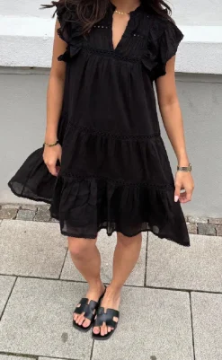 Sale Kjole - Jamma S Voile - Black Kjoler