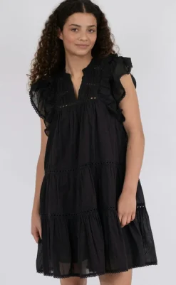 Sale Kjole - Jamma S Voile - Black Kjoler