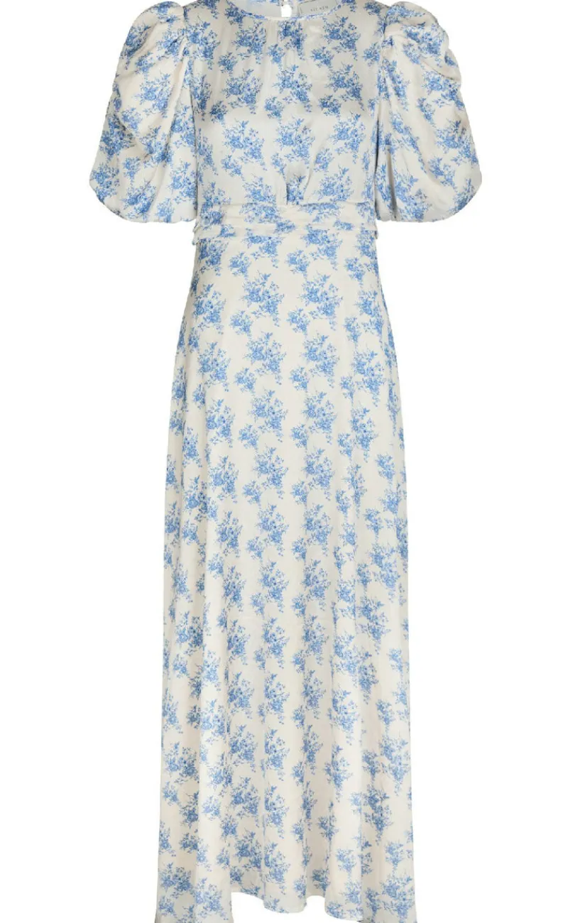 Kjole - Kikka Wild Rose - Light Blue Kjoler