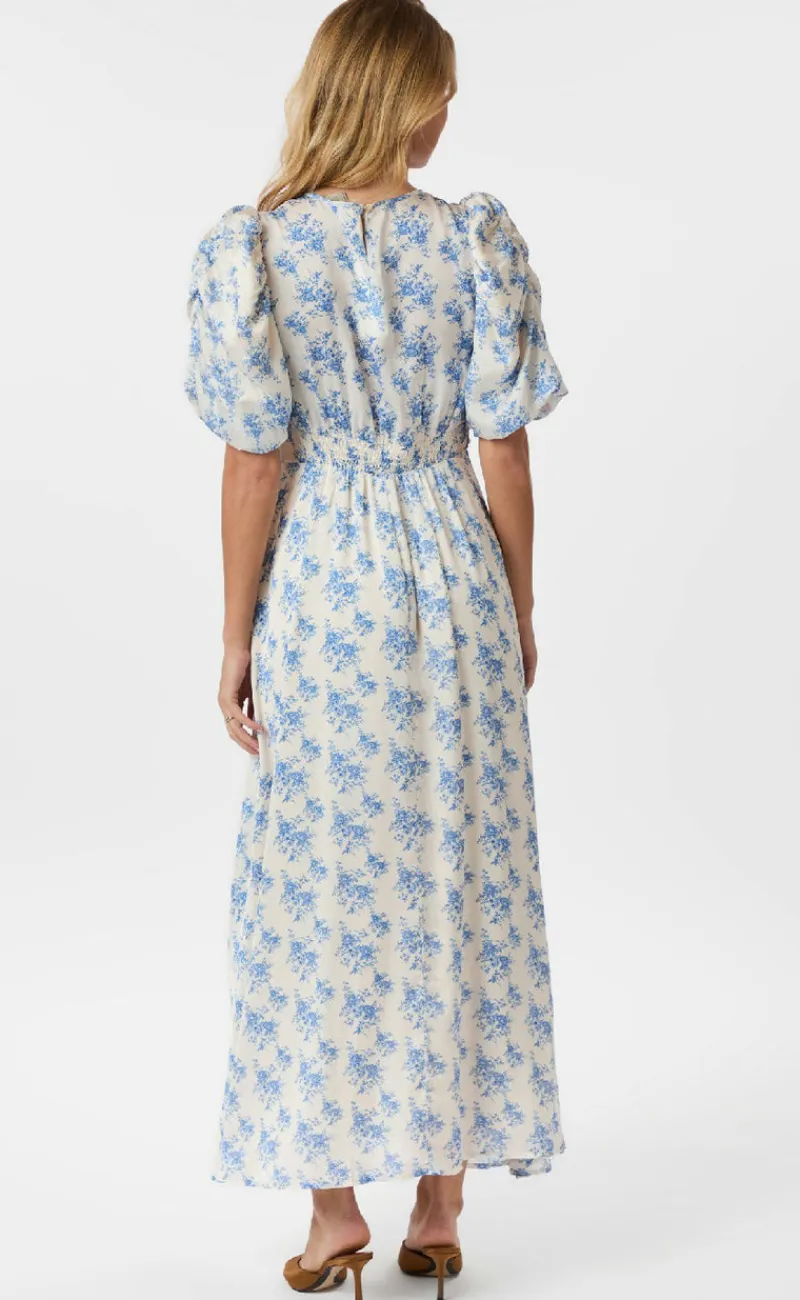 Kjole - Kikka Wild Rose - Light Blue Kjoler