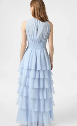 Outlet Kjole - Marli Chiffon - Light Blue Kjoler