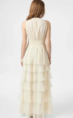 Hot Kjole - Marli Chiffon - Light Yellow Kjoler