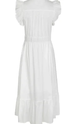 Outlet Kjole - Pollana Poplin - White Kjoler