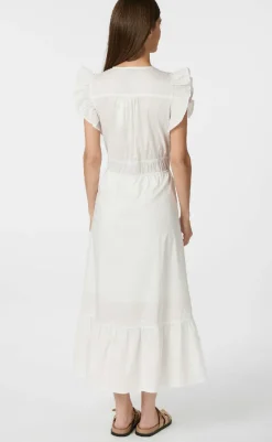 Outlet Kjole - Pollana Poplin - White Kjoler