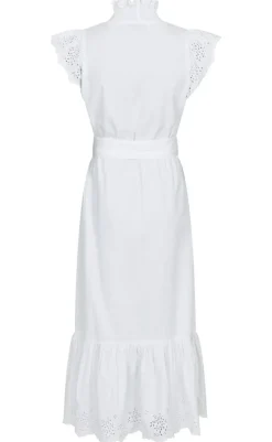 Best Kjole - Tianna Embroidery - White Kjoler