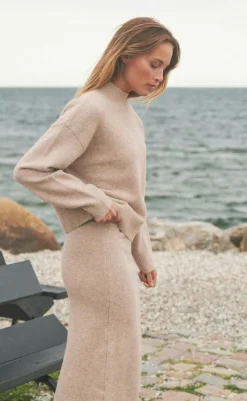 Hot Nederdel - Ashanti - Sand Melange Nederdele