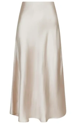 Online Nederdel - Bovary - Champagne Nederdele