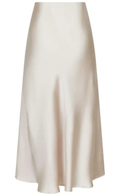 Online Nederdel - Bovary - Champagne Nederdele