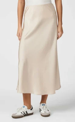 Online Nederdel - Bovary - Champagne Nederdele