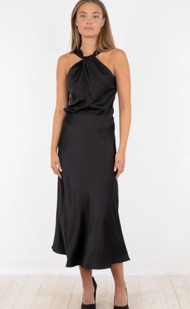 Online Nederdel - Bovary - Black Nederdele