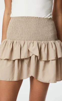 Sale Nederdel - Carin R - Sand Nederdele