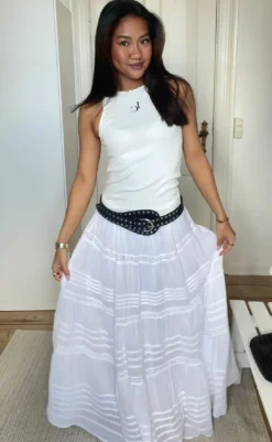 Best Nederdel - Felicia S Voile - White Nederdele