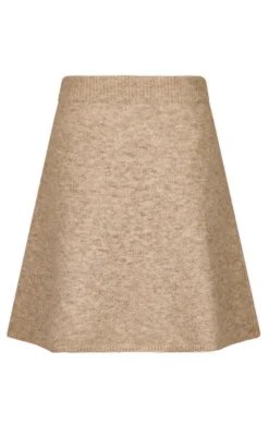 Sale Nederdel - Gisa - Sand Melange Nederdele