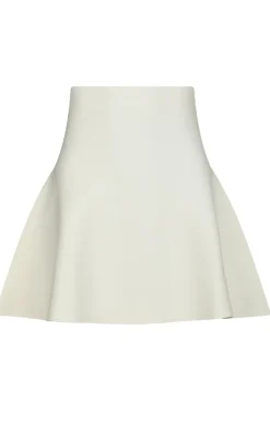 New Nederdel - Hanna Smooth - Off White Nederdele