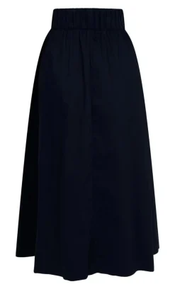 Sale Nederdel - Yara Poplin - Black Nederdele