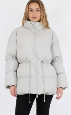 Sale Puffer Jakke - Mayra - Ivory Jakker & Frakker|Alt Overtøj
