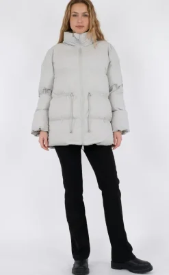 Sale Puffer Jakke - Mayra - Ivory Jakker & Frakker|Alt Overtøj