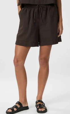 Shorts - Shala Linen - Dark Brown Shorts