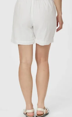 Outlet Shorts - Shea Linen - White Shorts