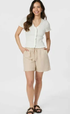 Sale Shorts - Shea Linen - Sand Shorts