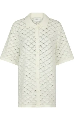 Outlet Skjorte - Sette Crochet - Off White Skjorter