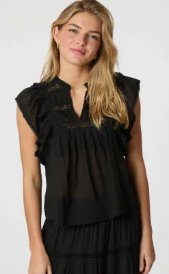 Top - Jayla - Black T-shirts & Toppe