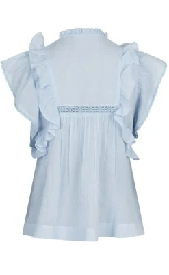 Top - Jayla - Light Blue T-shirts & Toppe