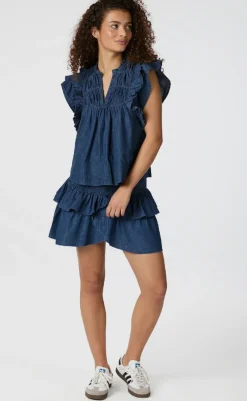 New Top - Jayla Denim - Blue T-shirts & Toppe