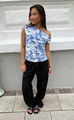 Outlet Top - Peri Mesh - Light Blue T-shirts & Toppe