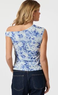 Outlet Top - Peri Mesh - Light Blue T-shirts & Toppe