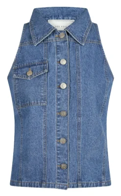 Clearance Top - Sylvie - Blue T-shirts & Toppe