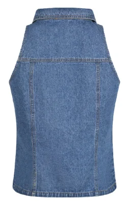 Clearance Top - Sylvie - Blue T-shirts & Toppe