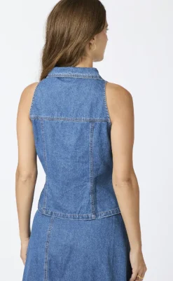 Clearance Top - Sylvie - Blue T-shirts & Toppe