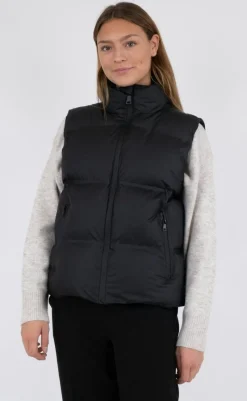 Outlet Vest - Annike C Puffer - Black Veste