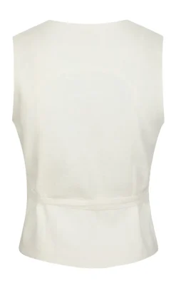 Outlet Vest - Samara - Off White Veste
