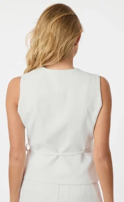 Outlet Vest - Samara - Off White Veste