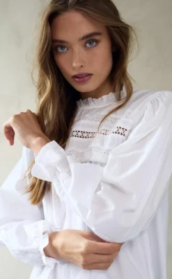 Bluse - Kendira - White Bluser