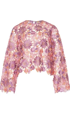 Bluse - Kezzie - Lilac Mix Bluser