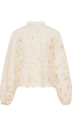 Outlet Bluse - Kimika - Ivory Bluser